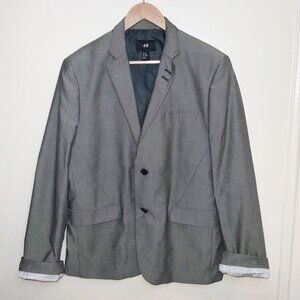 H&M gray blazer